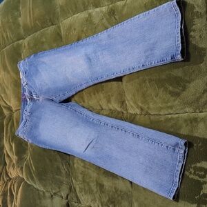 NYDJ Women’s Straight Leg Denim Jeans Mid Rise Med. Wash Style #M95J31D5 SIZE 10